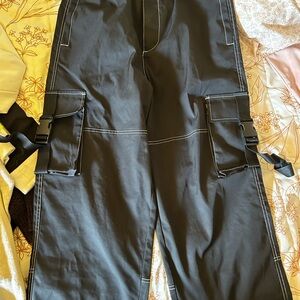 Men's Black Cargo Pants